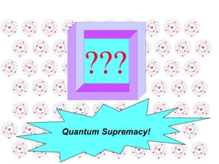 Quantum Supremacy!
???
 