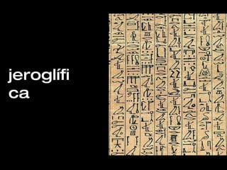 jeroglífica 