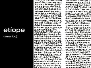 etíope (amárico) 