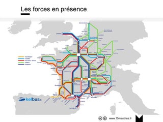 www.15marches.fr
@15marches
#LDTRA
stephane@15marches.fr
Les forces en présence
 