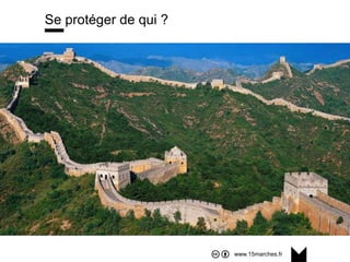 www.15marches.fr
@15marches
#LDTRA
stephane@15marches.fr
Se protéger de qui ?
 
