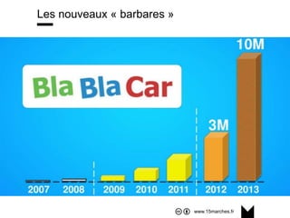 www.15marches.fr
Les nouveaux « barbares »
 