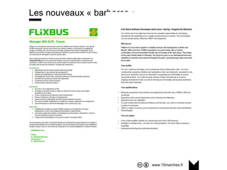www.15marches.fr
Les nouveaux « barbares »
 