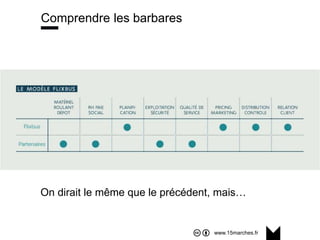 www.15marches.fr
@15marches
#LDTRA
stephane@15marches.fr
Comprendre les barbares
On dirait le même que le précédent, mais…
 