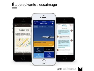 www.15marches.fr
Étape suivante : essaimage
 