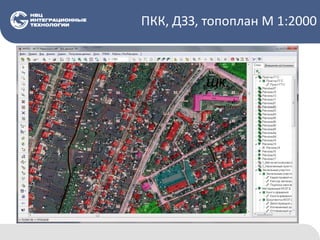 ПКК, ДЗЗ, топоплан М 1:2000
 
