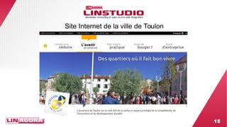 15 
Site Internet de la ville de Toulon 
 
