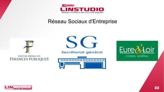 22 
Réseau Sociaux d'Entreprise 
 