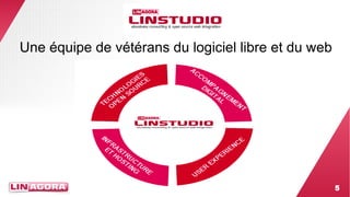 5 
Une équipe de vétérans du logiciel libre et du web 
 
