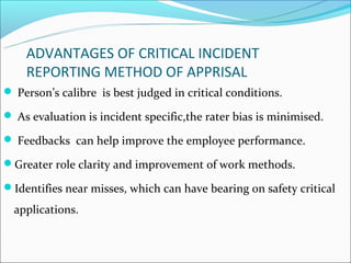 Presn critical incident method | PPT