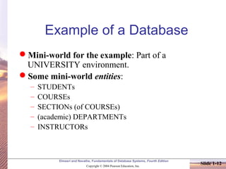 Database Presentation | PPT | Databases | Computer Software and ...