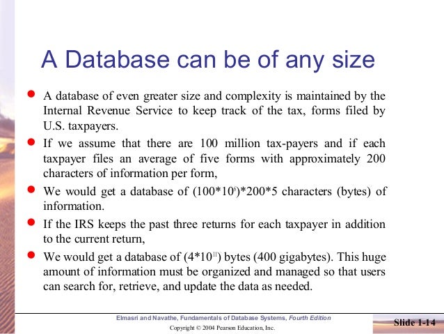 Database presentation pdf picture