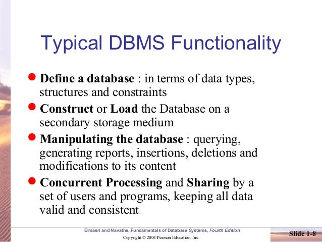 Database Presentation