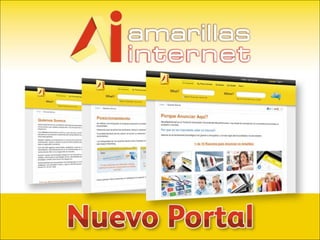 NUEVO PORTAL DE AMARILLAS INTERNET
