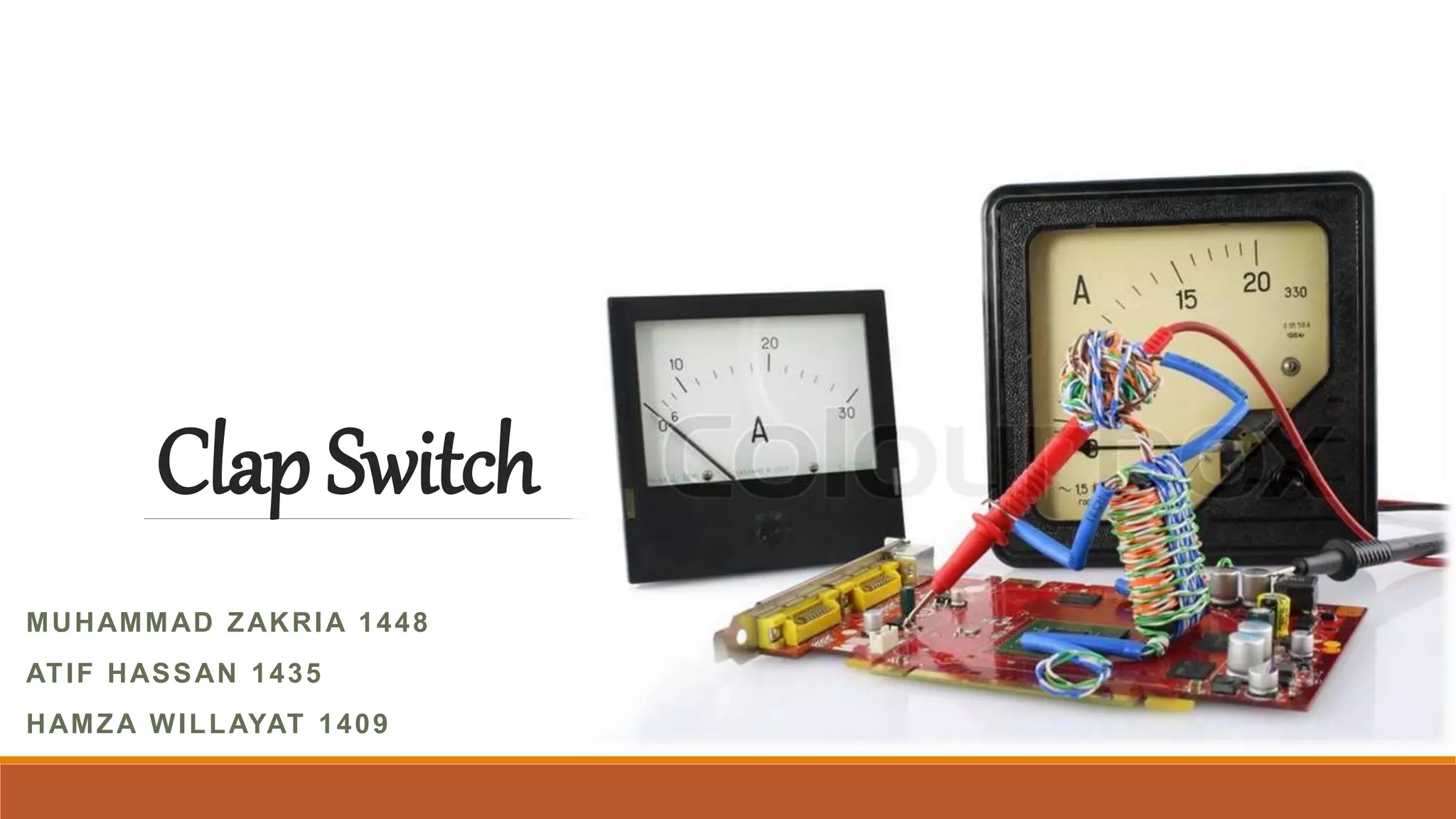 clap switch project | PPTX