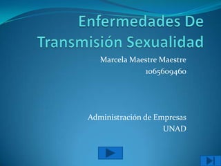Marcela Maestre Maestre
1065609460
Administración de Empresas
UNAD
 