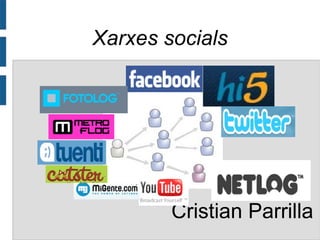 Xarxes socials Cristian Parrilla 