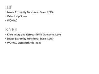 Lefs Index.pdf FUNCTIONAL ASSESSMENT & QUALITY OF LIFE ASSESSMENT.pptx