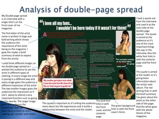 I will also be moving the main storyline of my magazine ‘Ankita reveals all’ so the audience know who I'm talking about.