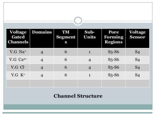 Presntation on ion channel