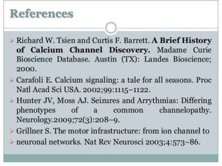 Presntation on ion channel