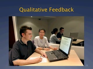 Qualitative Feedback




                       25
 