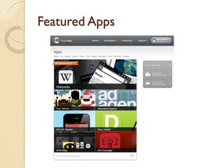 Featured Apps
 