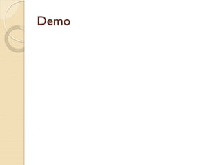 Demo
 