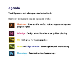 Ux Design Using Adobe Adobe Tools for UX Designers | PDF