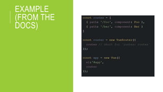 EXAMPLE
(FROM THE
DOCS)
 