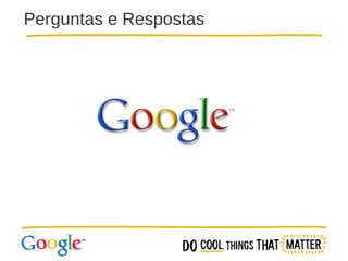 Perguntas e Respostas

 