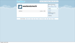 Tuesday, June 22, 2010
 