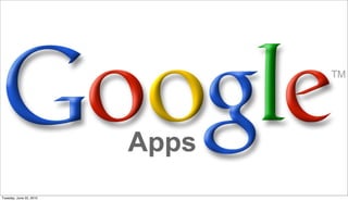 Tuesday, June 22, 2010
 