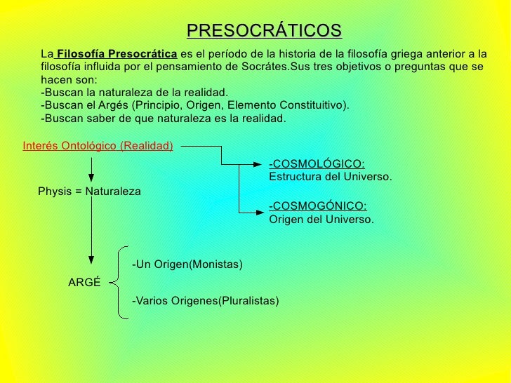 Presocráticos