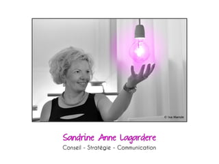 Présentation Sandrine Anne Lagardère - Conseil - Stratégie - Communication  maj 13/10/2013