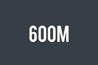 600M
 