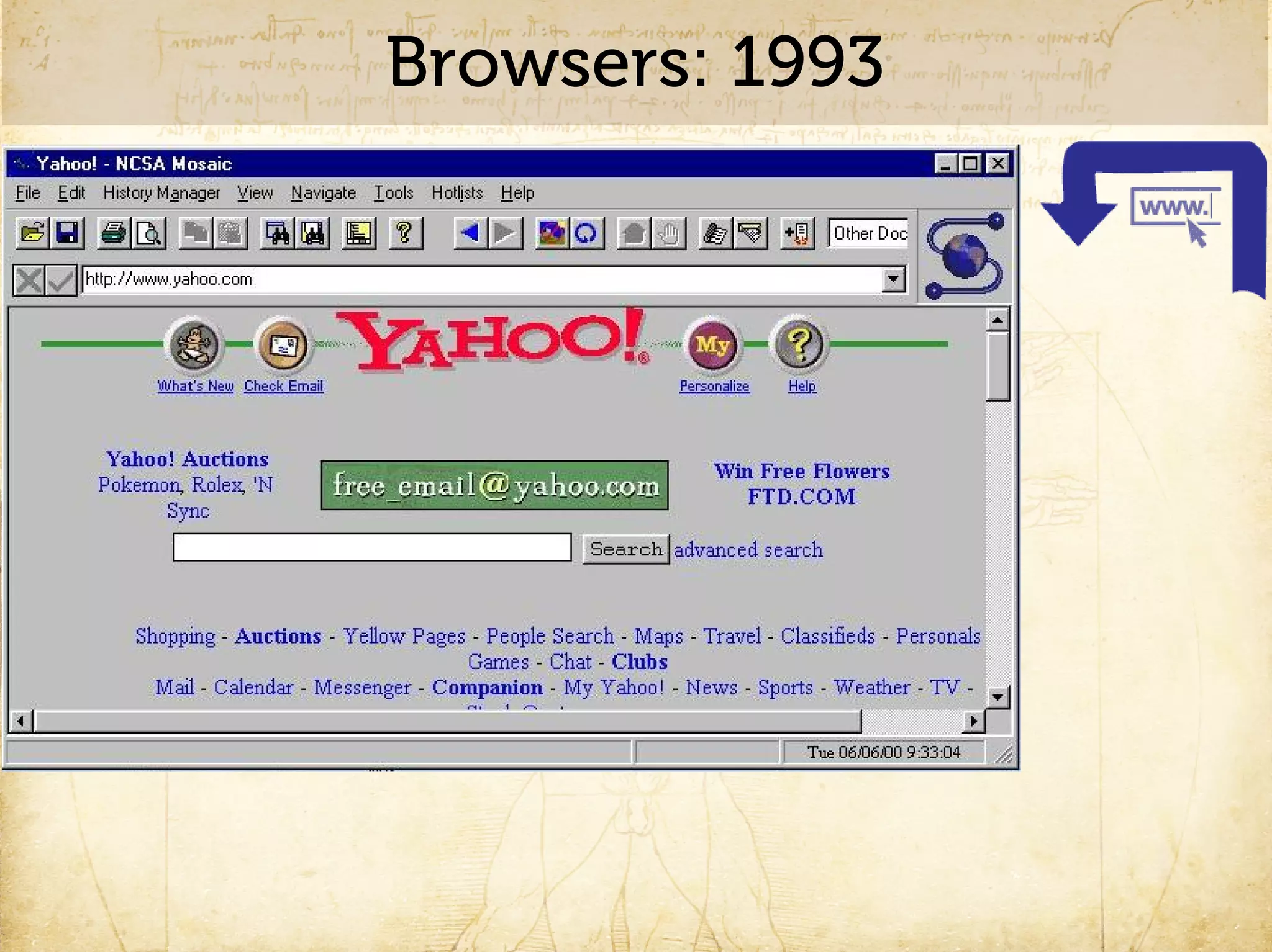 Browsers: 1993
 