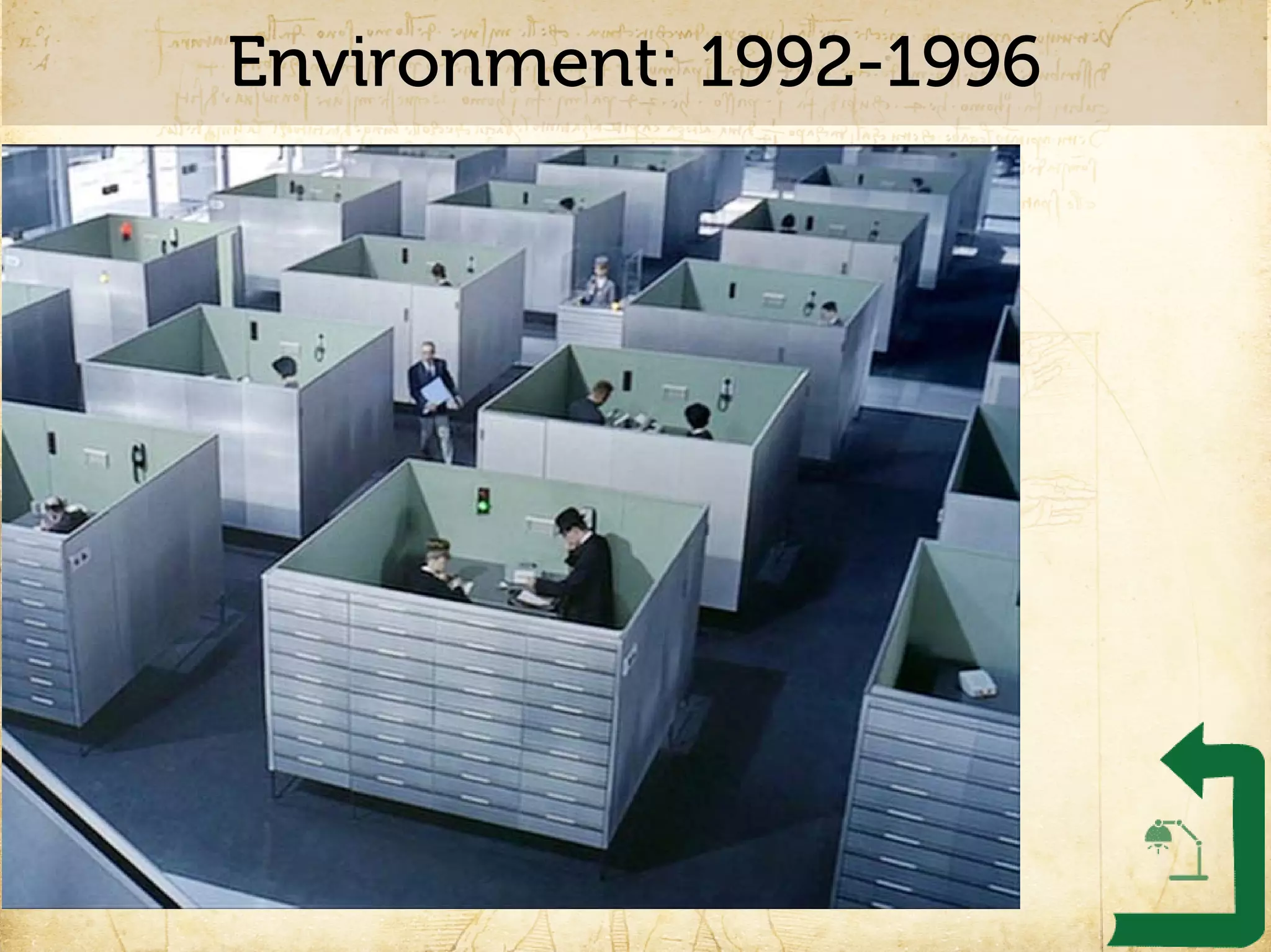 Environment: 1992-1996
 