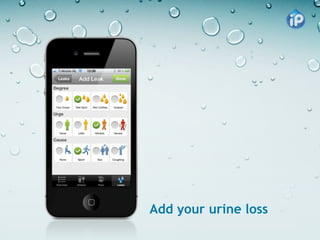 Add your urine loss
 