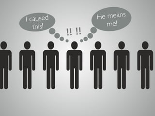 I caused           He means
   this!              me!
           !! !!
 