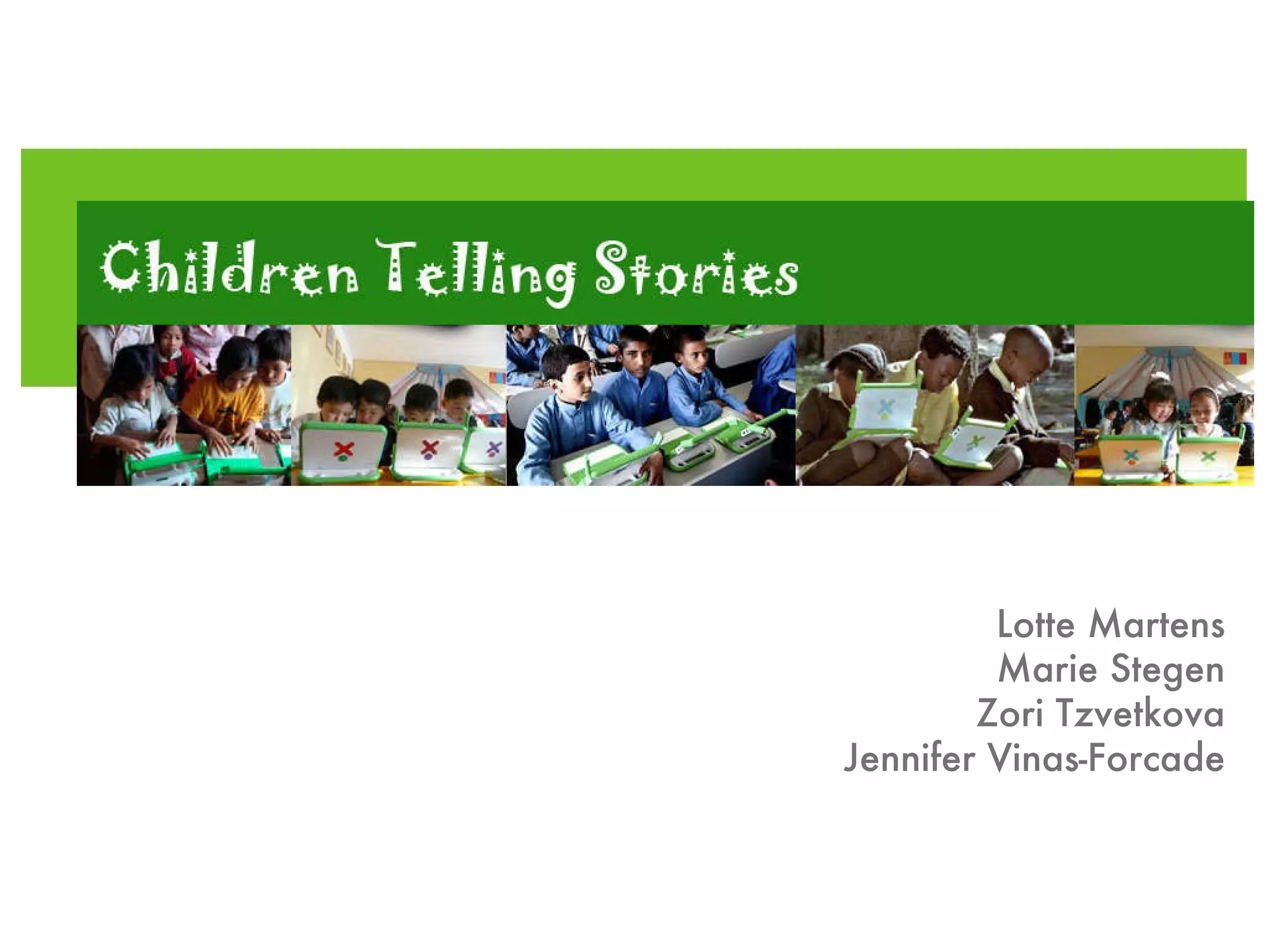 Lotte Martens Marie Stegen Zori Tzvetkova Jennifer Vinas-Forcade