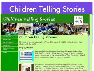 Children Telling Stories