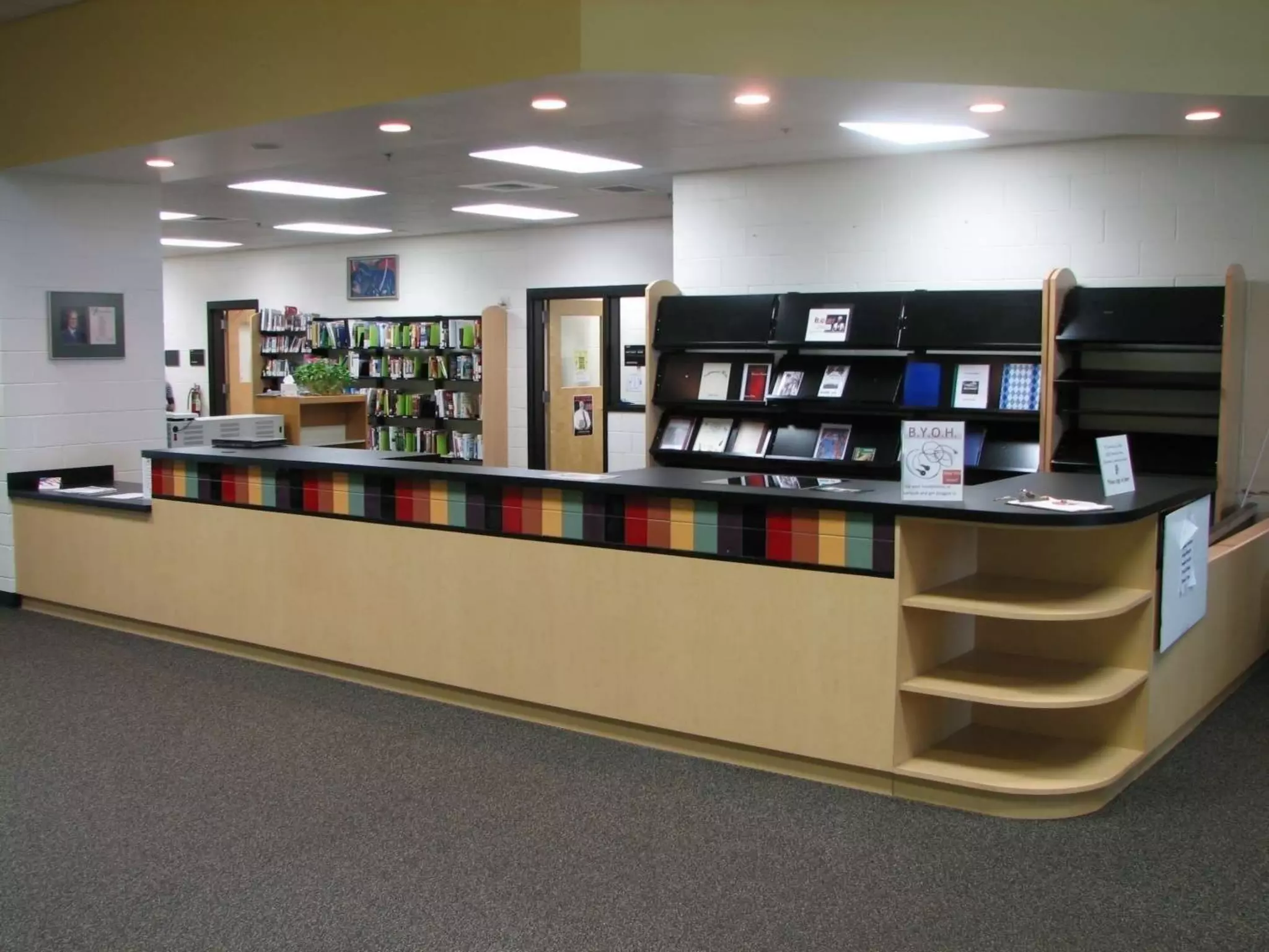 PositivesEasy to find for staff and students