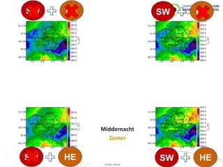 SW HE SW HE 
Middernacht 
Zomer 
SW HE SW HE 
30/09/2014 66 
© 2014, VITO NV 
 