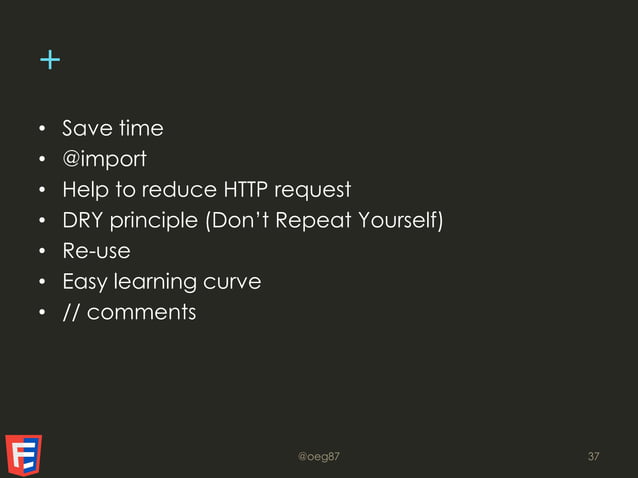 Preprocessor CSS: SASS | PPT