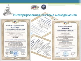 Интегрированная система менеджмента
 