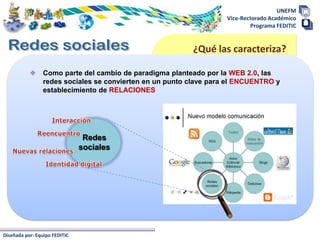Redes sociales