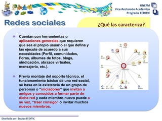 Redes sociales