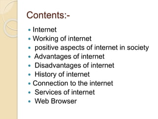 Internet | PPTX
