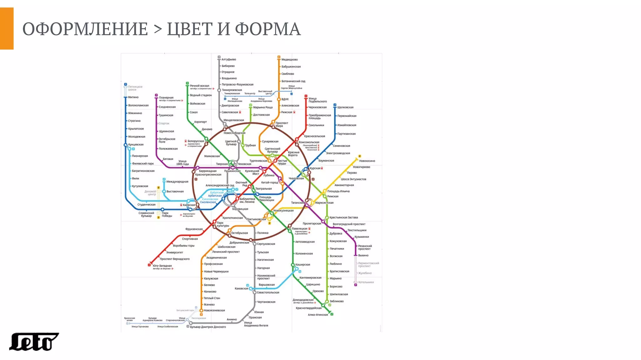 ОФОРМЛЕНИЕ > ЦВЕТ И ФОРМА
 